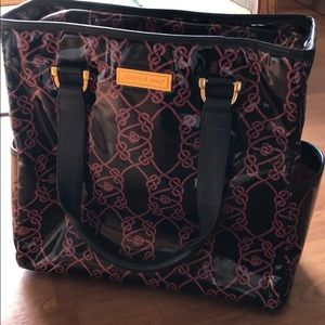 Vineyard vines zipped tote bag